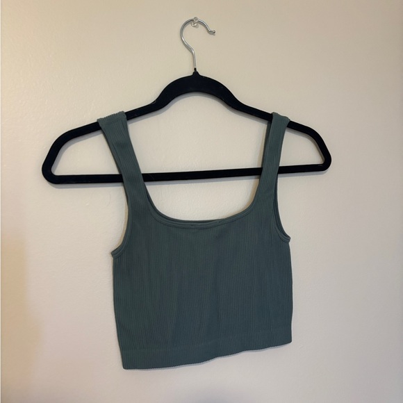 Zara Ribbed Crop Top Tank - Picture 3 of 4